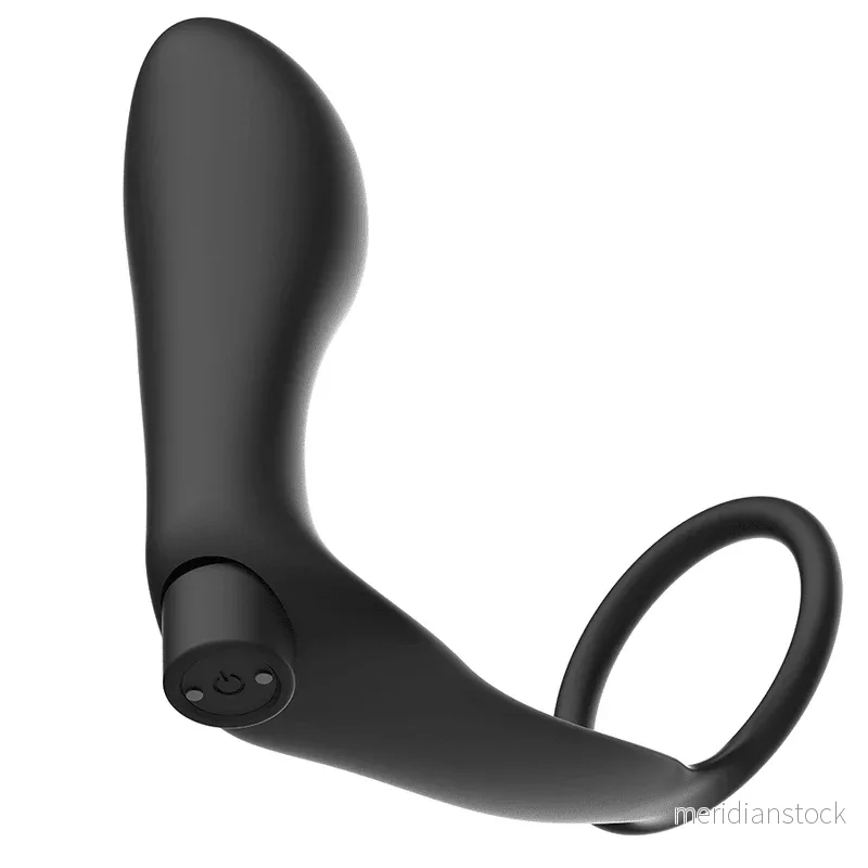 ADDICTED TOYS - PENIS RING WITH REMOTE CONTROL ANAL PLUG BLACK RECHARGEABLE - Bild 3