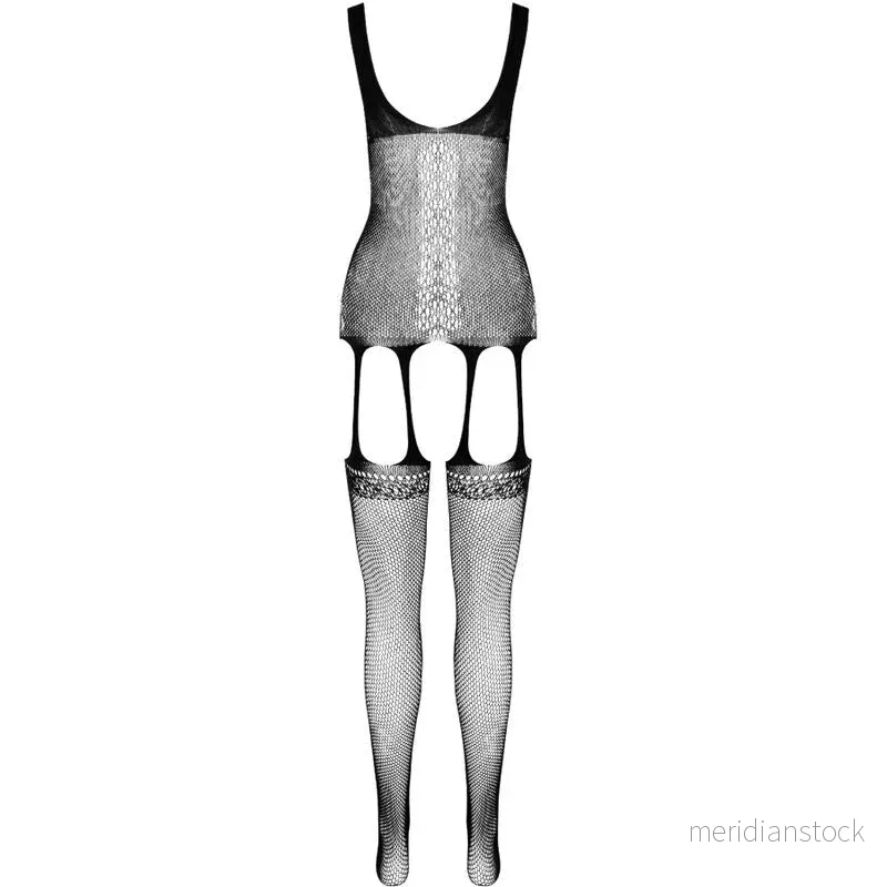 PASSION – ECO COLLECTION BODYSTOCKING ECO BS007 BLACK PASSION – ECO COLLECTION BODYSTOCKING ECO BS007 BLACK