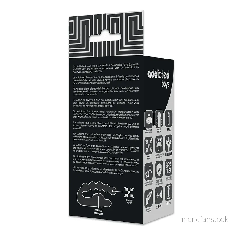 ADDICTED TOYS - ANAL MASSAGER PROSTATIC WITH VIBRATION - Bild 2