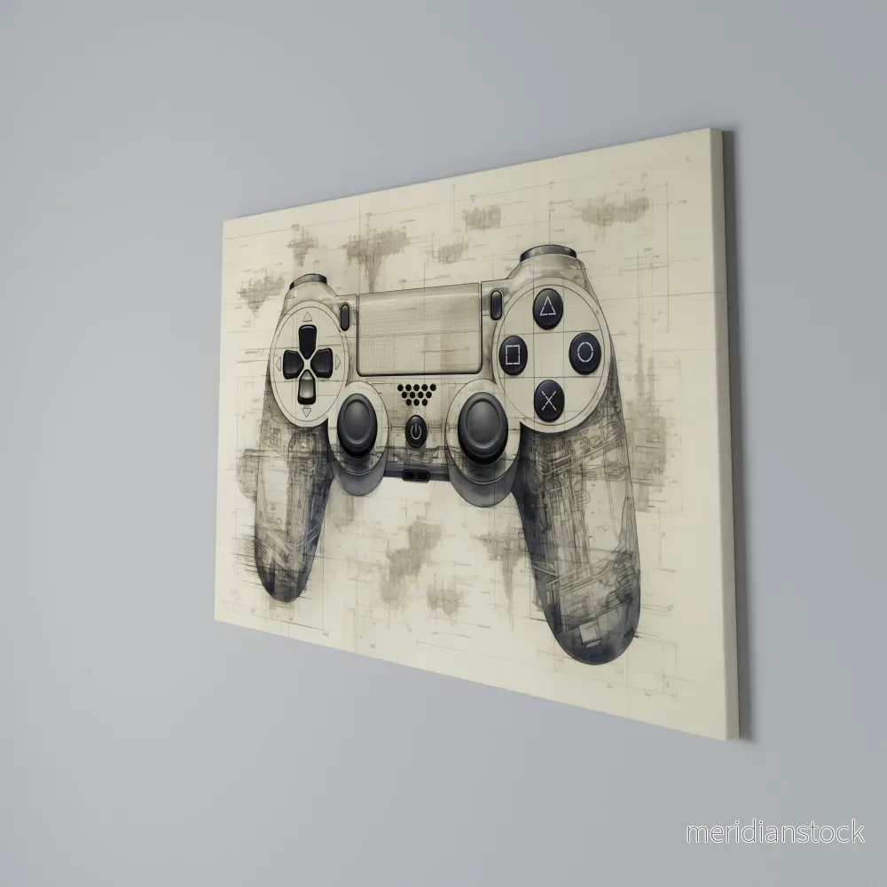 QUANTUM QUEST PAD Horizontal Canvas Print - Bild 3