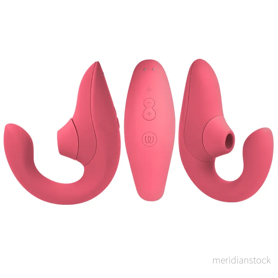 WOMANIZER - BLEND RABBIT VIBRATOR STIMULATOR VIBRANT ROSE - Bild 2