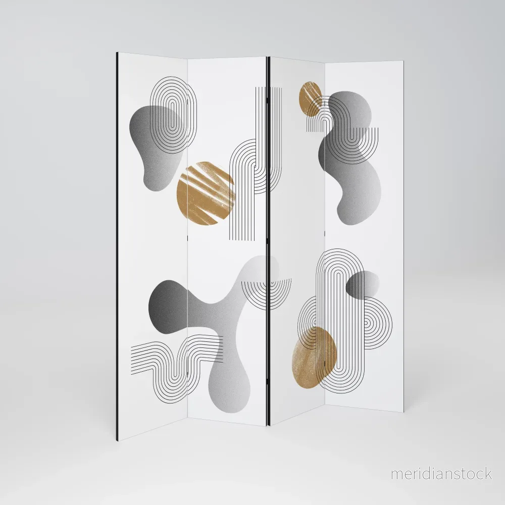 CLEAR CREATIONS Rumsavdelare 4 paneler