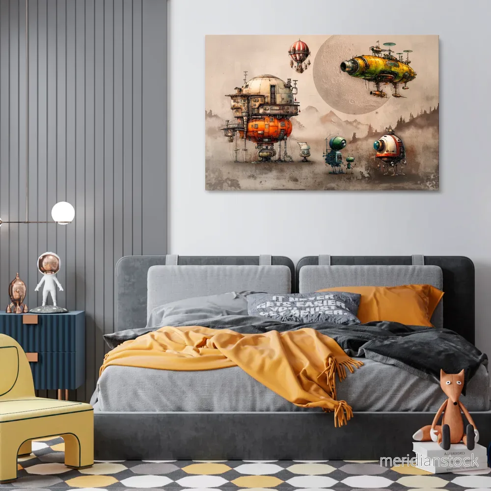 MACHINARIUM MACHINES Horizontal Canvas Print - Bild 2
