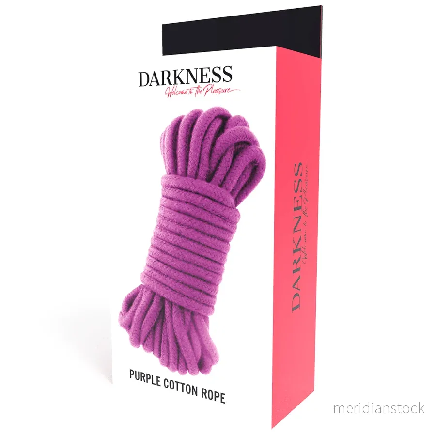 DARKNESS - JAPANESE ROPE 10 M PURPLE - Bild 3