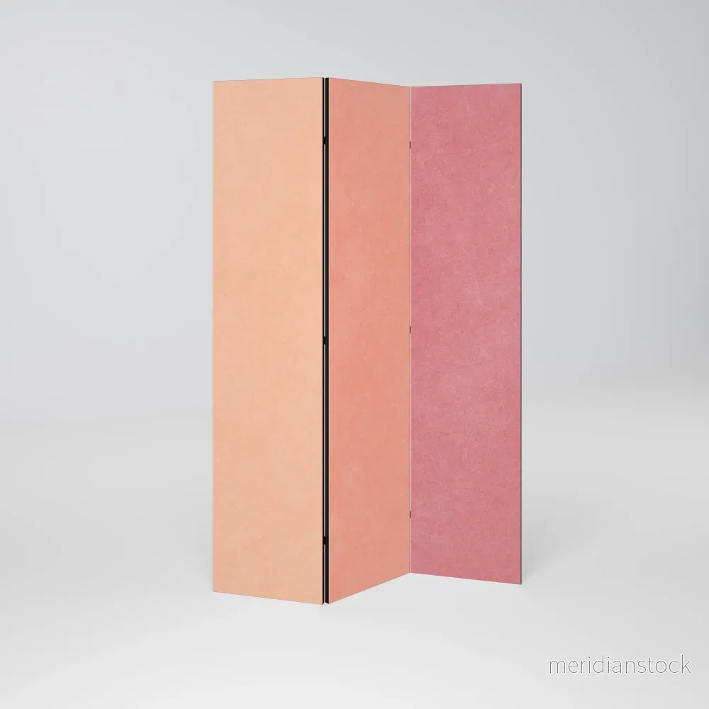 SMELLS LIKE PINK SPIRIT Dekorativ rumsavdelare – 3 paneler - Bild 2