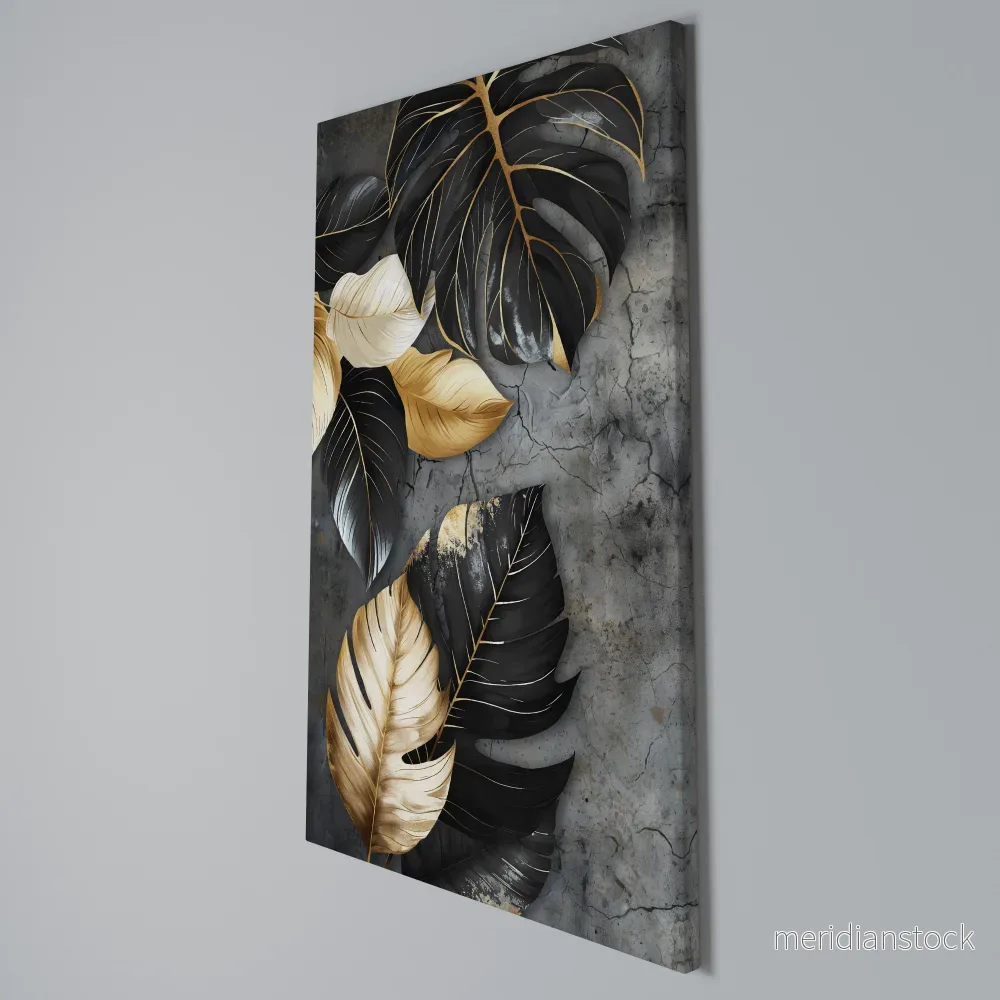 NATURE'S DARK EMBRACE Vertical Canvas Print - Bild 3