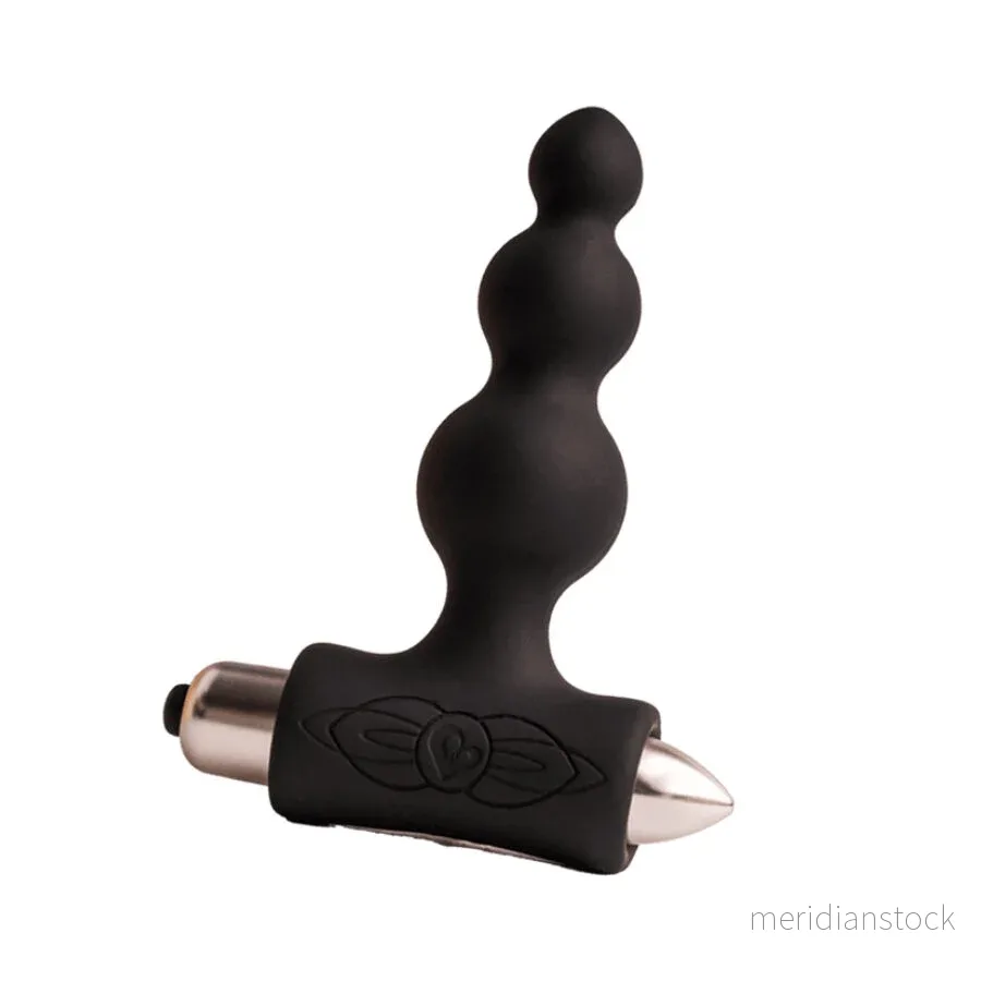 ROCKS- OFF - PETITE SENSATIONS BUBBLES ANAL PLUG VIBRATOR BLACK - Bild 2