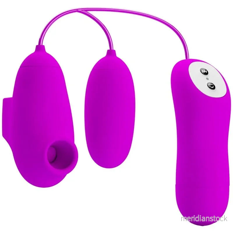 PRETTY LOVE - VIBRATING BULLET AND SUCTION CUP