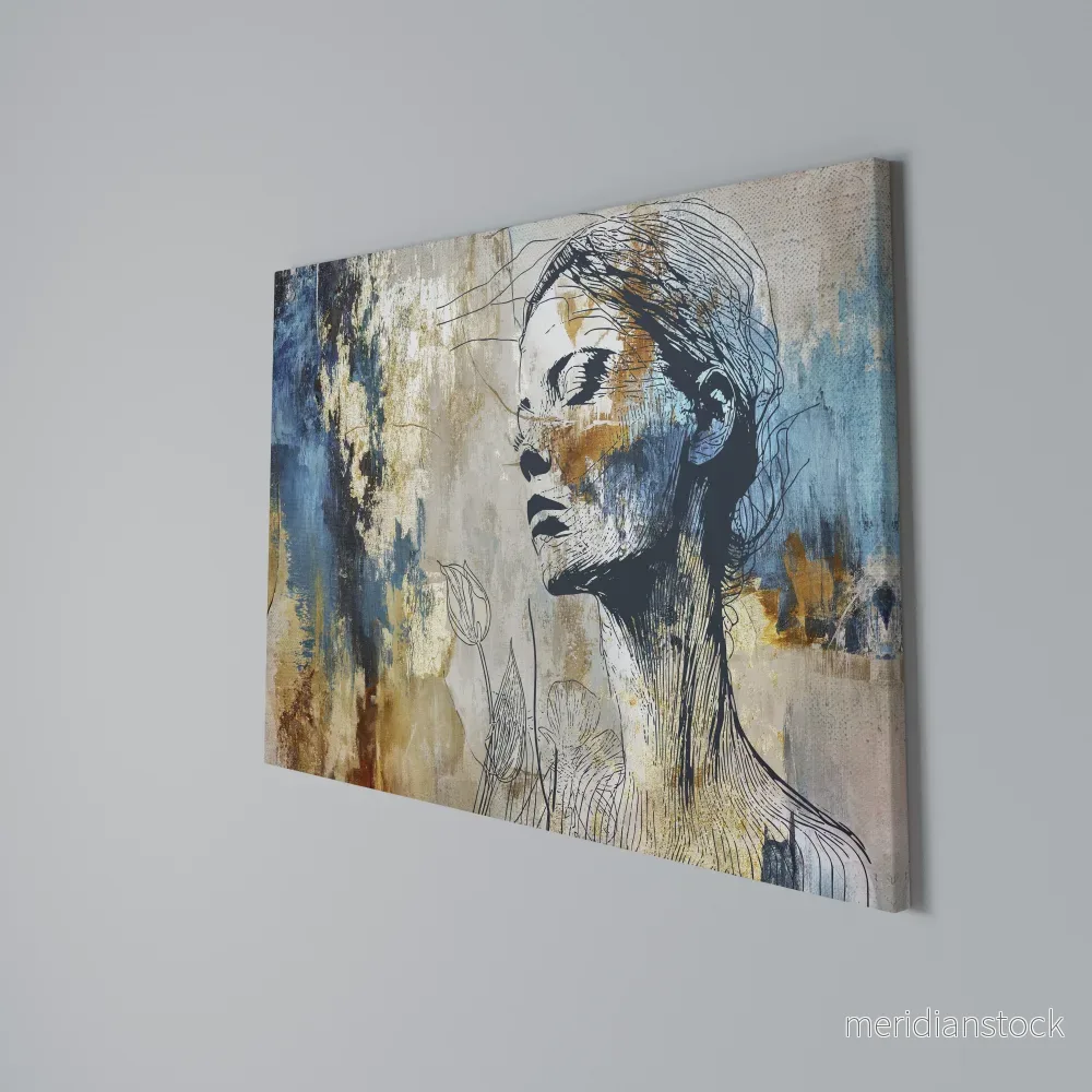 BREAK THE SILENCE Horizontal Canvas Print - Bild 3