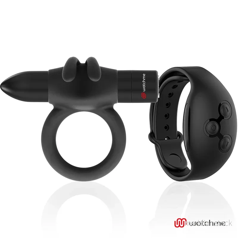 BLACK&SILVER - AGRON REMOTE CONTROL COCKRING WATCHME - Bild 2