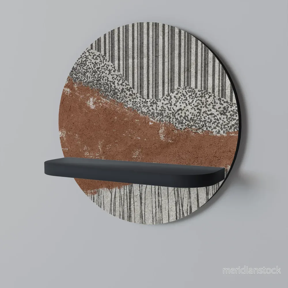 STRIPED TERRAIN Dekorationshylla