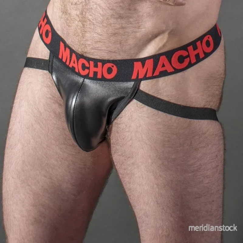 MACHO - MX25RC JOCK RED LEATHER S - Bild 3