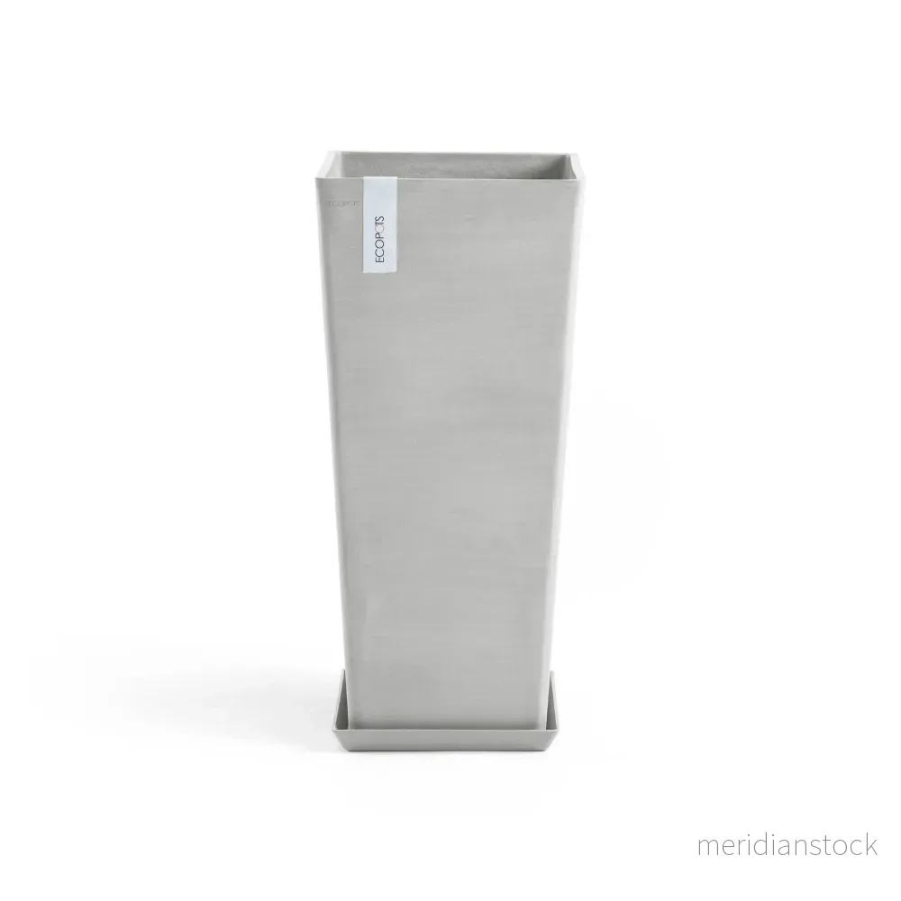Kruka Rotterdam hög 70cm vitgrå - Bild 3