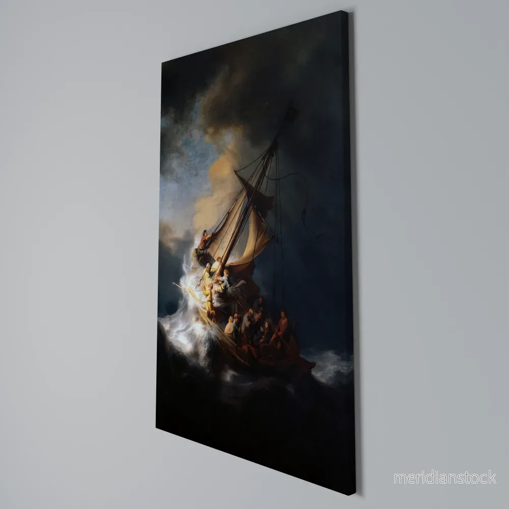 STORM OF HEROES Vertical Canvas Print - Bild 3