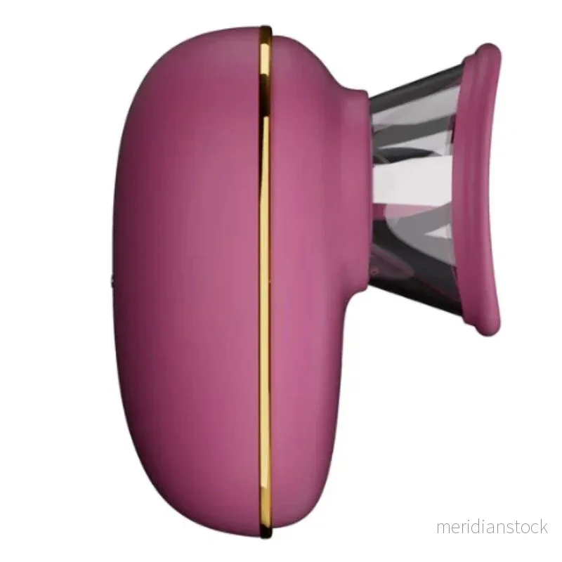 SHE.E.O - AUTOMATIC CLITORAL STIMULATING PUMP WITH LICKING EFFECT (PURPLE) - Bild 2