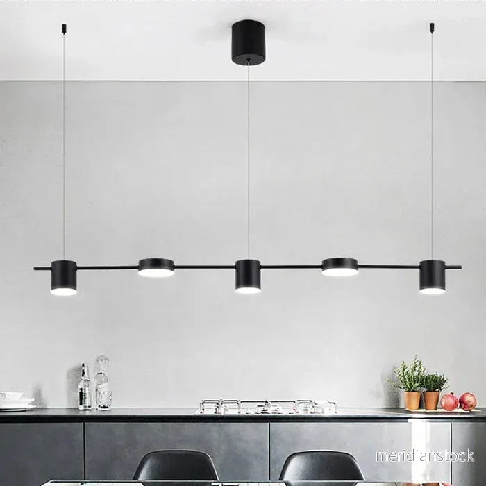 Modern aluminiumhänglampa - AuraDrum - Bild 2
