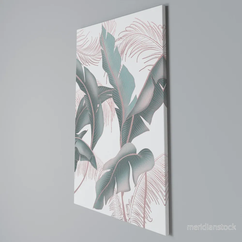 DELICATE BLISS Vertical Canvas Print - Bild 3