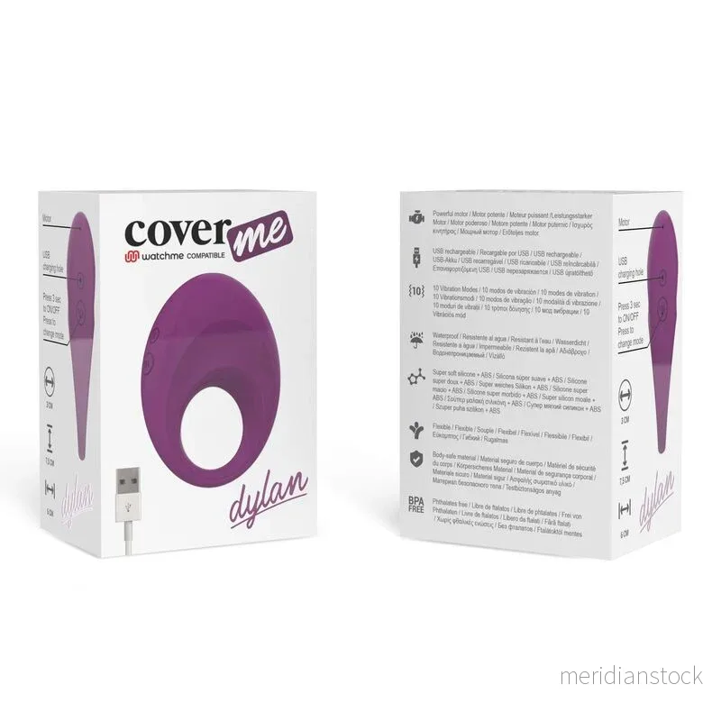 COVERME - DYLAN RECHARGEABLE RING COMPATIBLE WITH WATCHME WIRELESS TECHNOLOGY