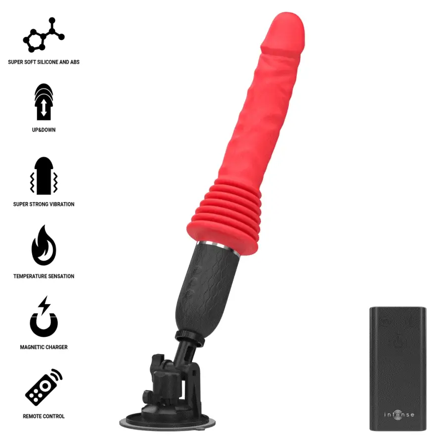 INTENSE - CYNTHIA REMOTE CONTROL THRUSTING VIBRATOR WITH HEAT - Bild 2