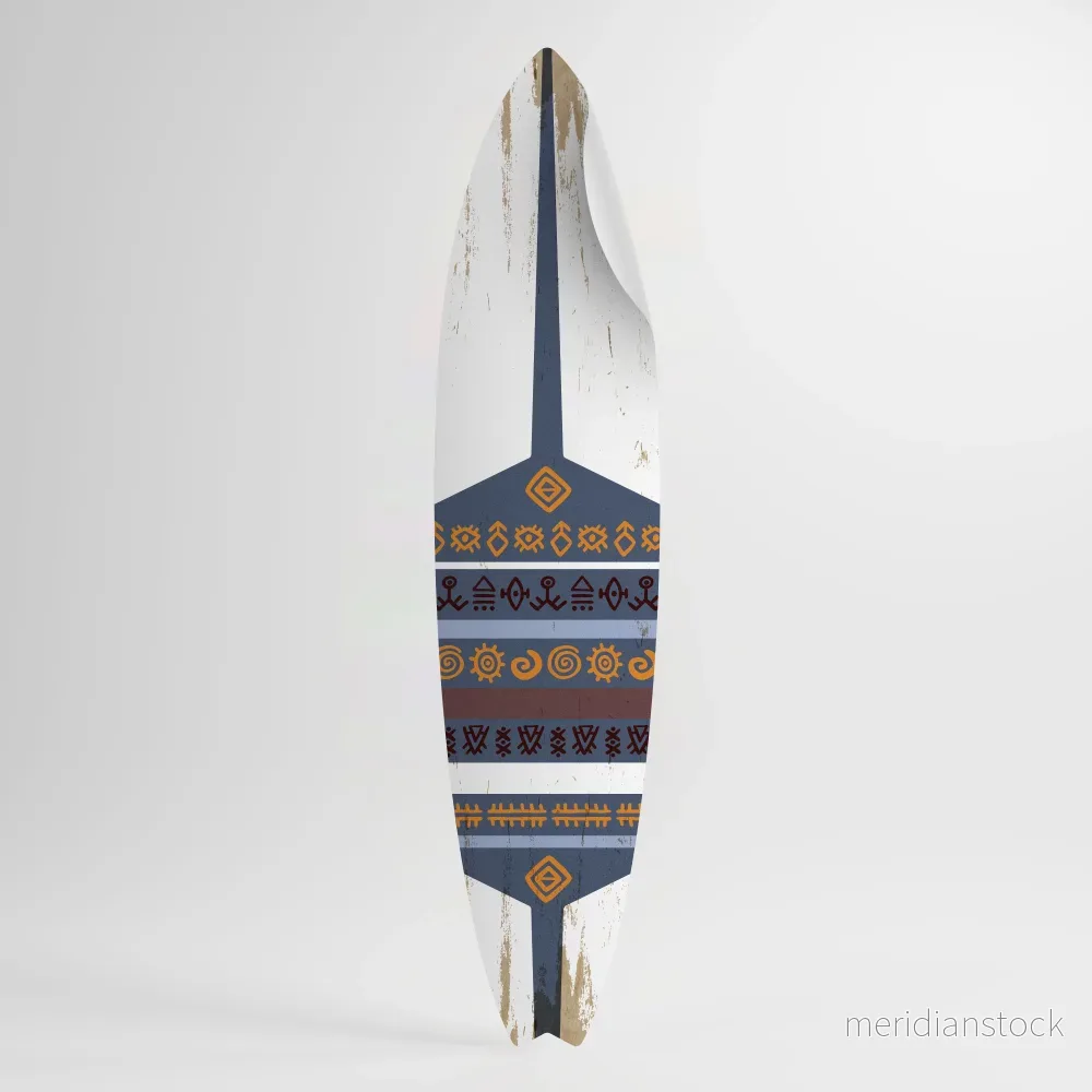 AFRICAN VINTAGE Väggdekal surfbräda - Bild 3