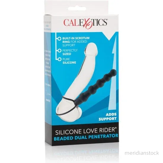 CALEXOTICS - BEADED DUAL PENETRATOR BLACK - Bild 2