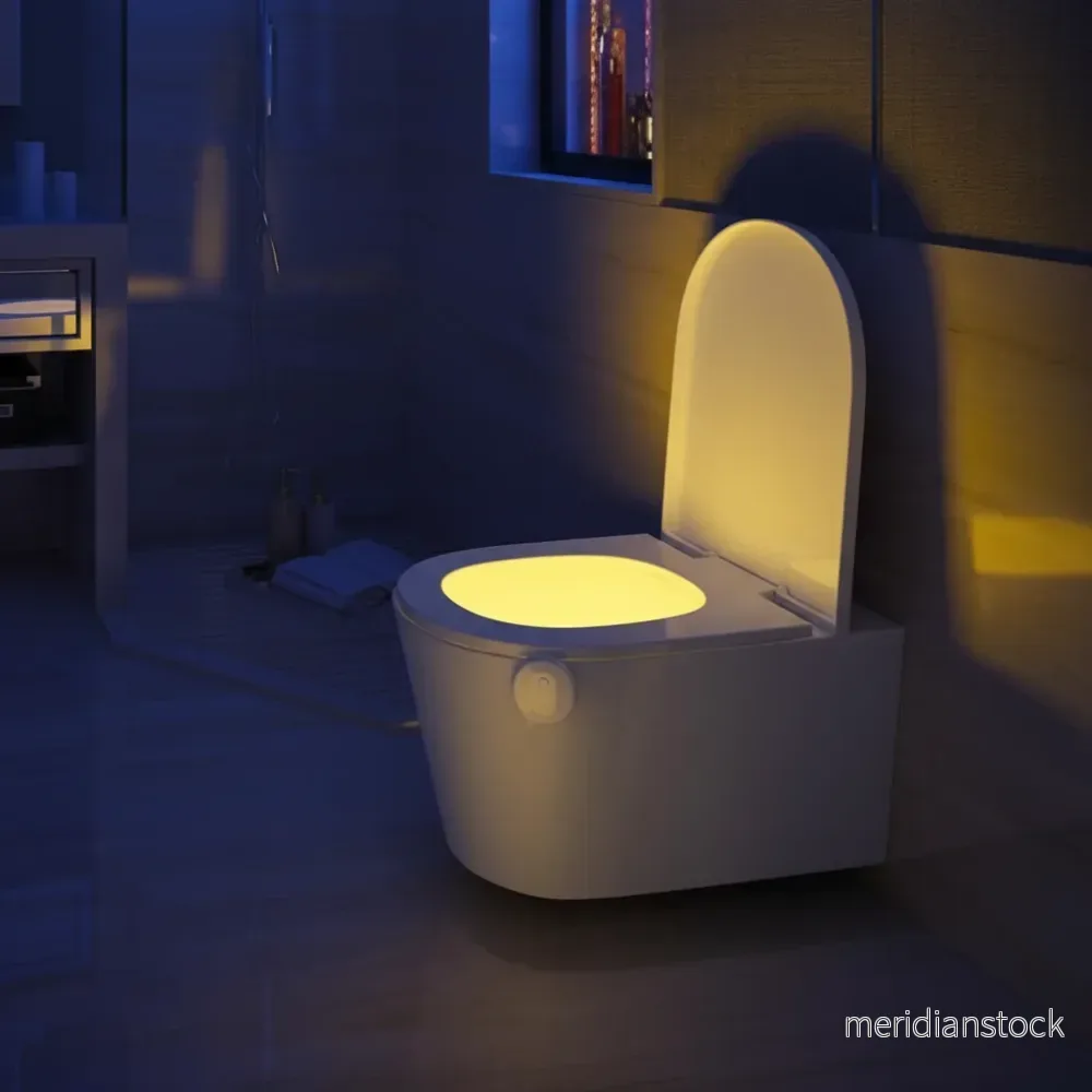 Kompakt LED-belysning för WC - LumiBowl