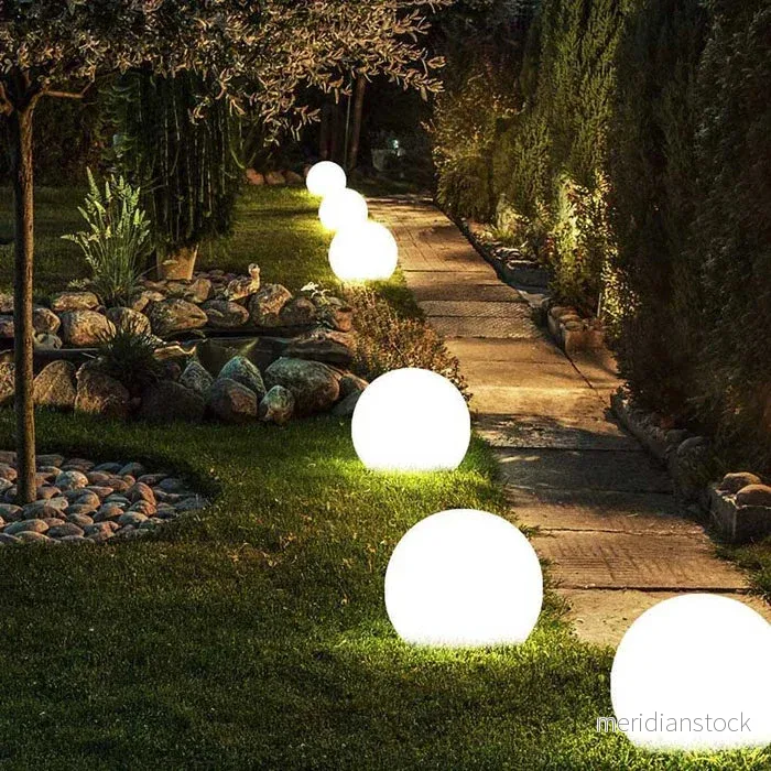 Klotformad trädgårdsbelysning - GlowSphere - Bild 2