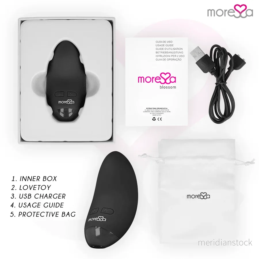 MORESSA - BLOSSOM BLACK VIBRATOR - Bild 2