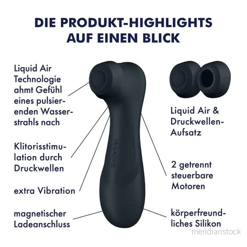 SATISFYER - PRO 2 GENERATION 3 LIQUID AIR TECHNOLOGY WINE RED - Bild 2