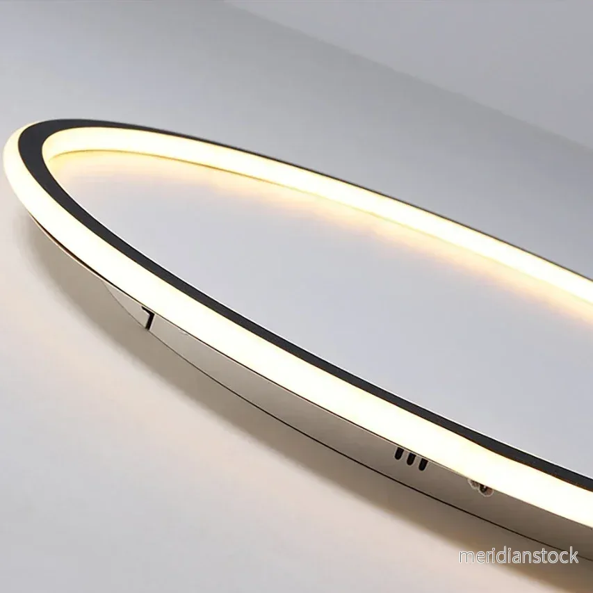 Skandinavisk LED taklampa – Modern, dimbar och stilren för vardagsrum, matsal och hall - Bild 2