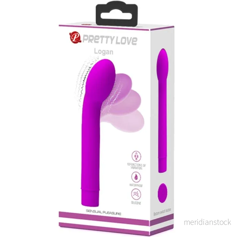 PRETTY LOVE - LOGAN G-SPOT VIBRATOR 10 VIBRATIONS PURPLE - Bild 2