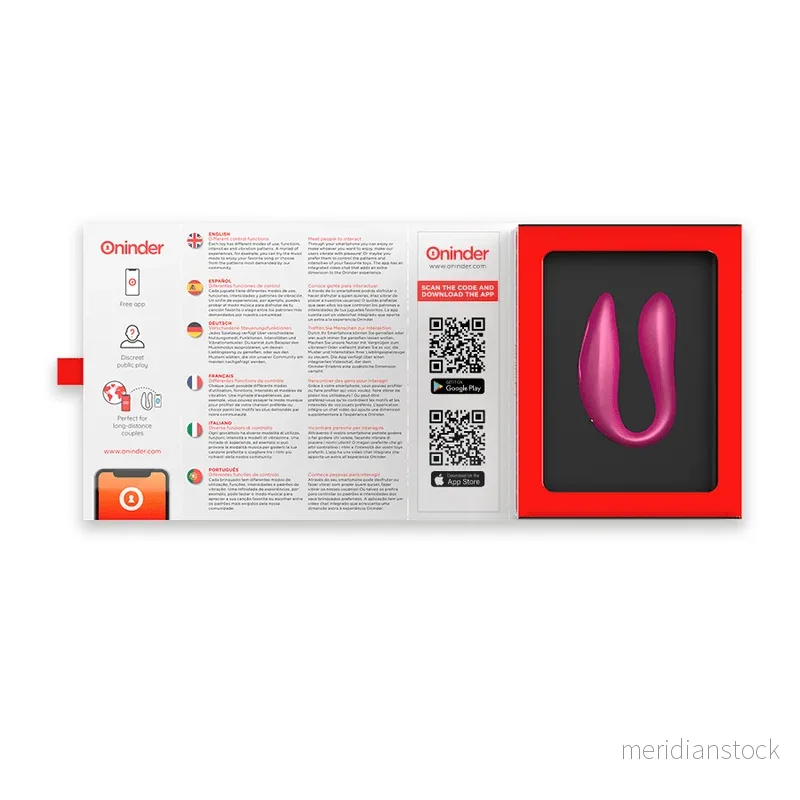 ONINDER - LISBOA BLACK G-POINT & CLITORIS STIMULATOR - FREE APP - Bild 2
