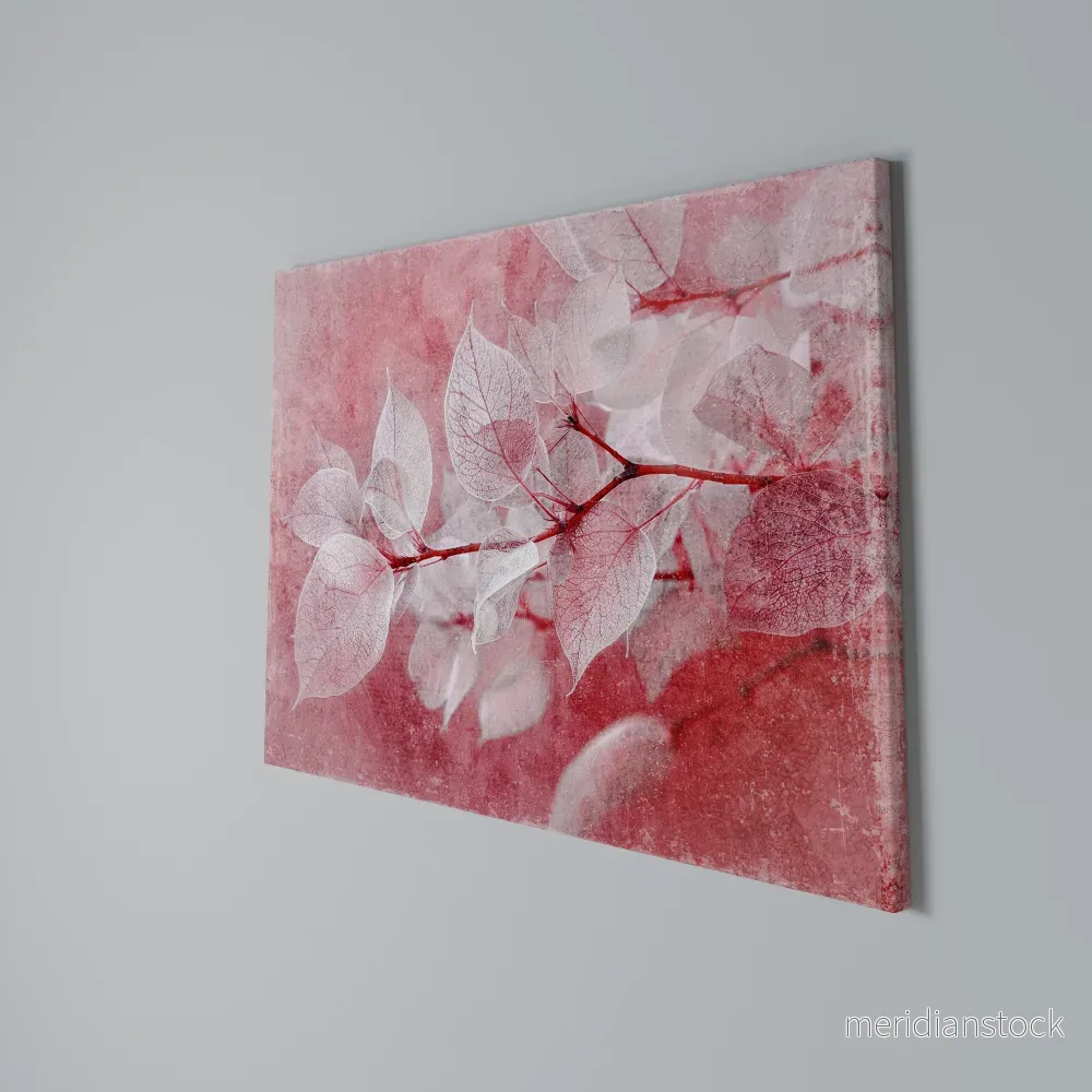 ETHERAL PETAL GLOW Horizontal Canvas Print - Bild 3