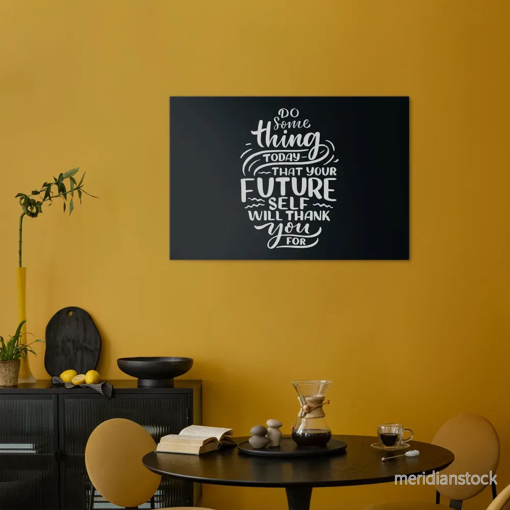 DO SOMETHING TODAY Horizontal Canvas Print DO SOMETHING TODAY Horizontal Canvas Print
