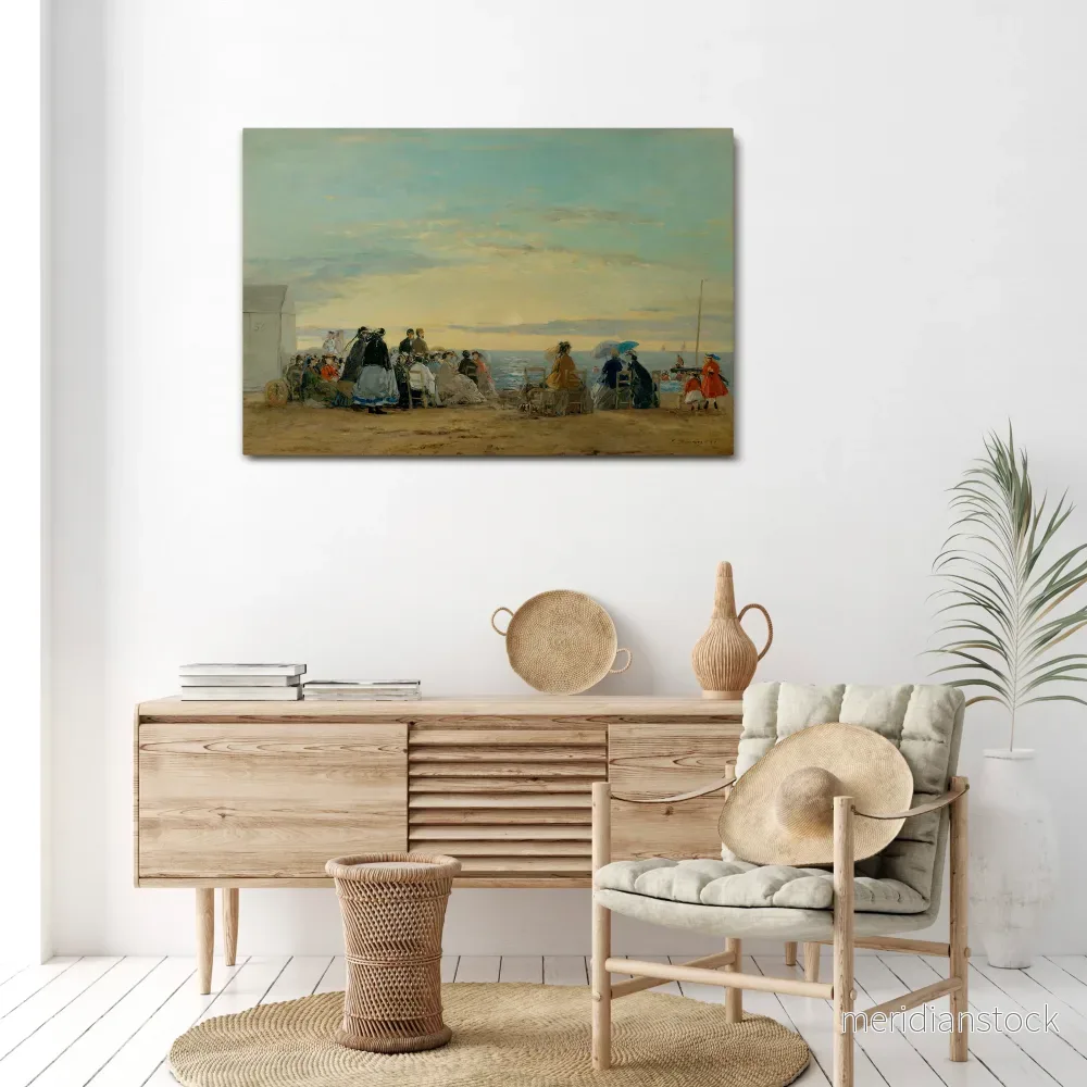 CHARMING COASTAL MOMENTS Horizontal Canvas Print - Bild 2