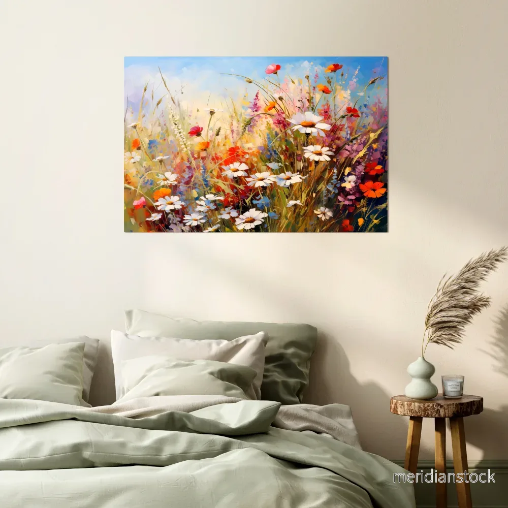 DAISY DAYDREAMS Horizontal Canvas Print - Bild 2