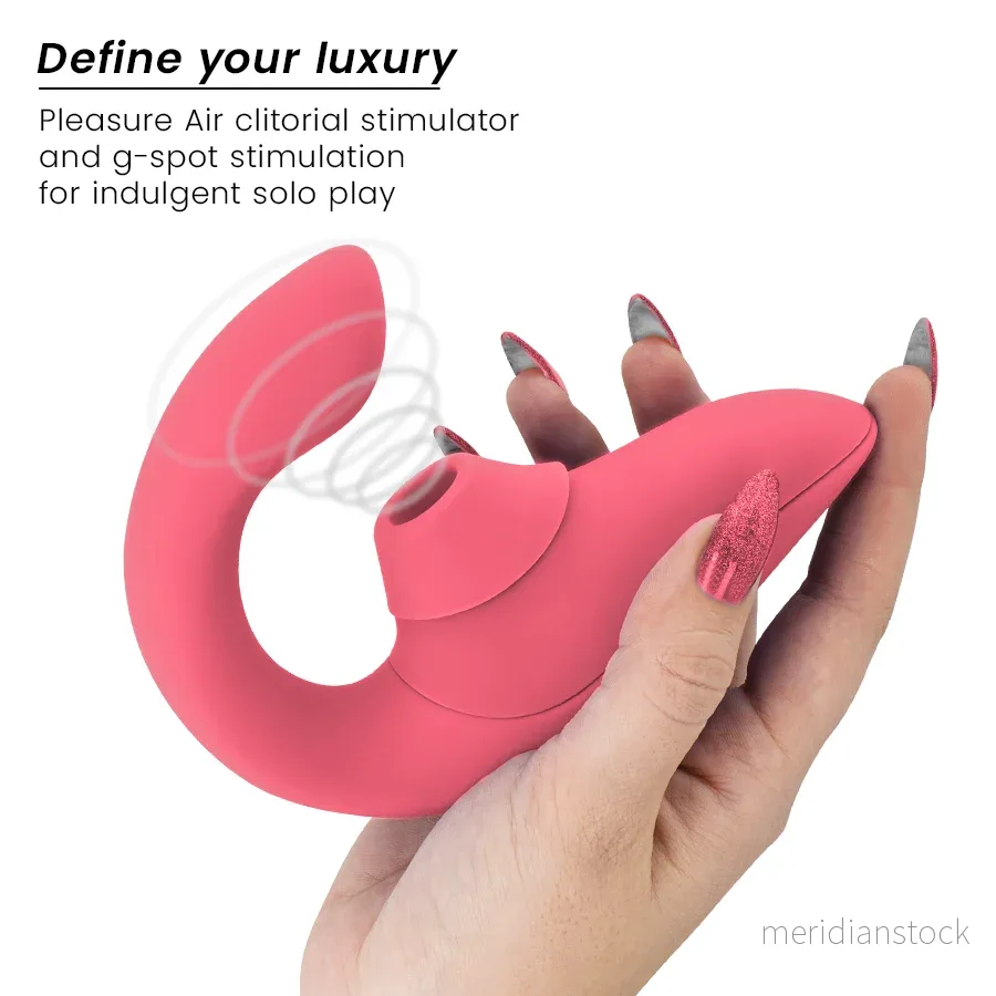 WOMANIZER - BLEND RABBIT VIBRATOR STIMULATOR VIBRANT ROSE - Bild 3