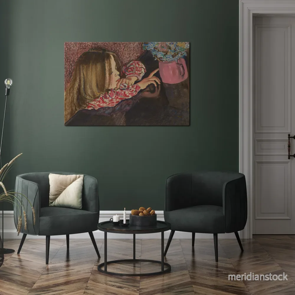 CHILDLIKE WONDER Horizontal Canvas Print