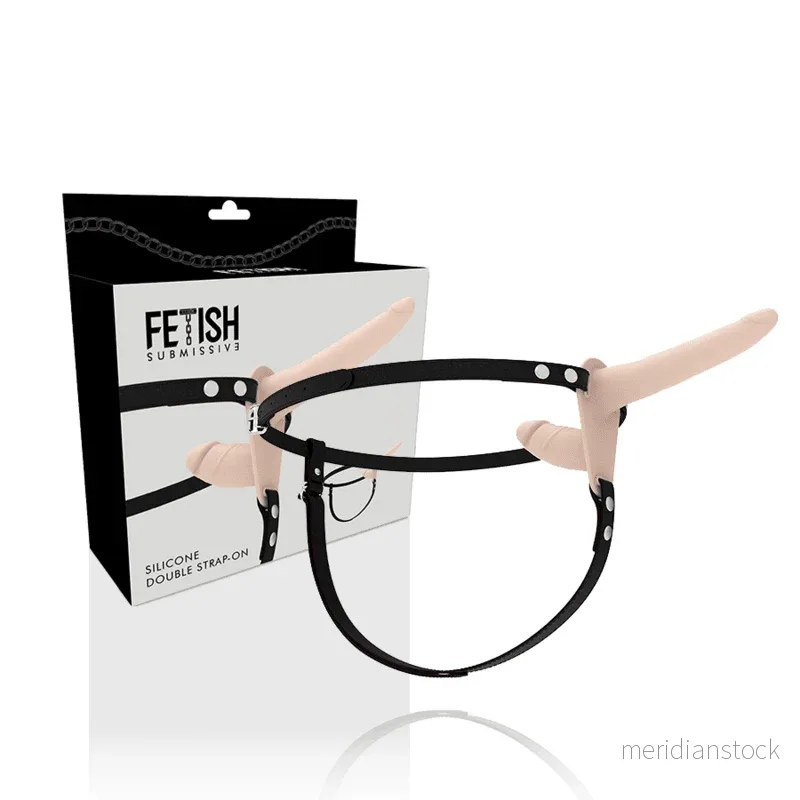 FETISH SUBMISSIVE HARNESS - DOUBLE PENETRATION FLESH - Bild 2