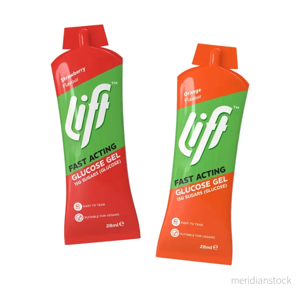 TEST Druvsocker LIFT GlucoGel Apelsin - Bild 3