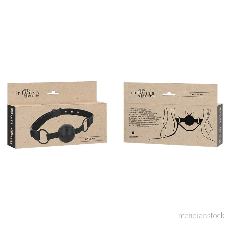 INTENSE - FETISH VEGAN LEATHER BALL GAG - Bild 3