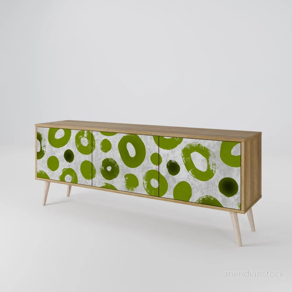 GREEN RHAPSODY TV-bänk med 3 dörrar