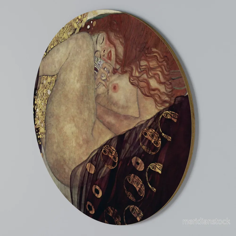 DANAE BY KLIMT Rund väggdekor DANAE BY KLIMT Rund väggdekor