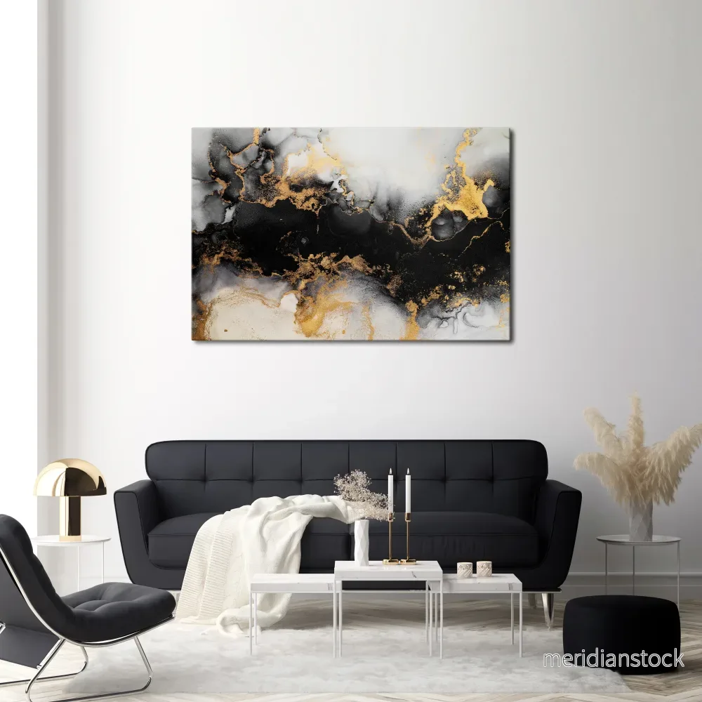 MARBLE OF TOMMORROW Horizontal Canvas Print - Bild 2