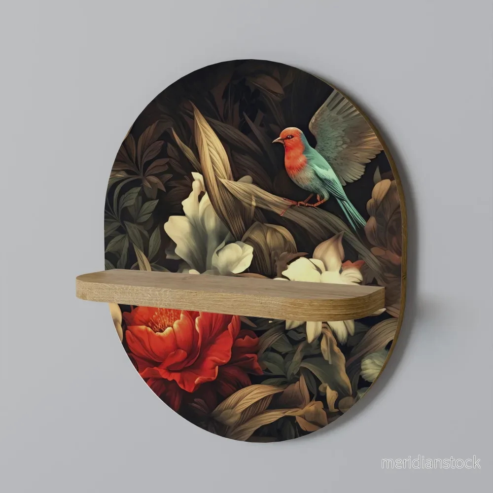 BOTANICAL BIRDSONG Dekorationshylla