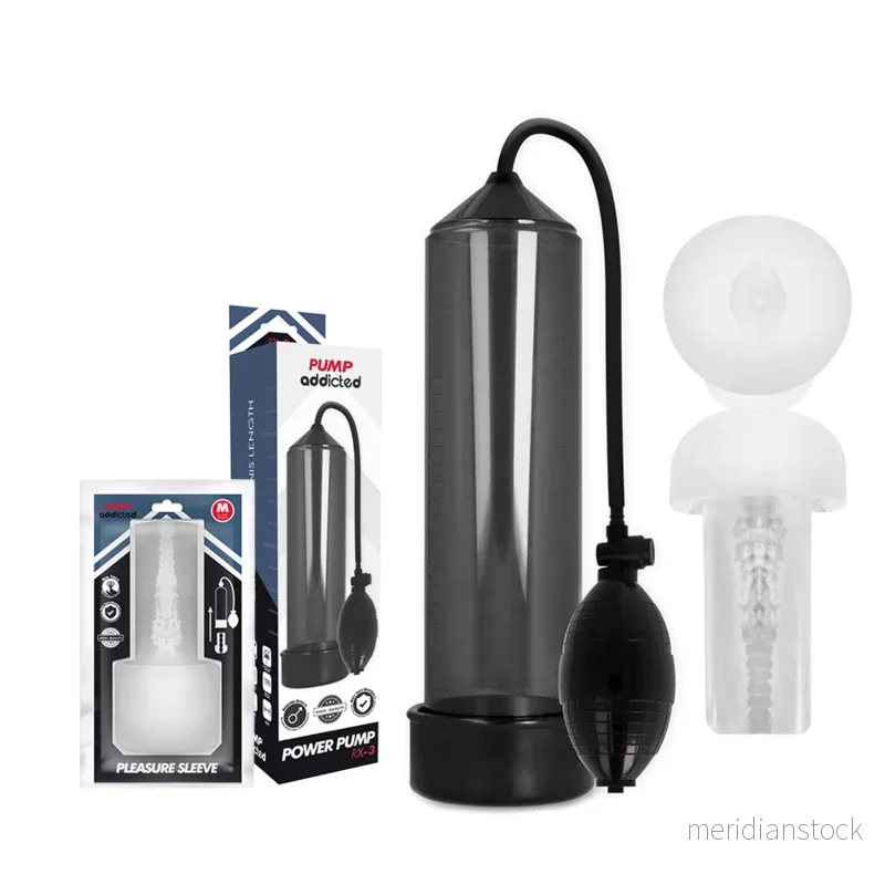 PUMP ADDICTED - RX3 BLACK WITH PLEASURE SLEEVE - Bild 3