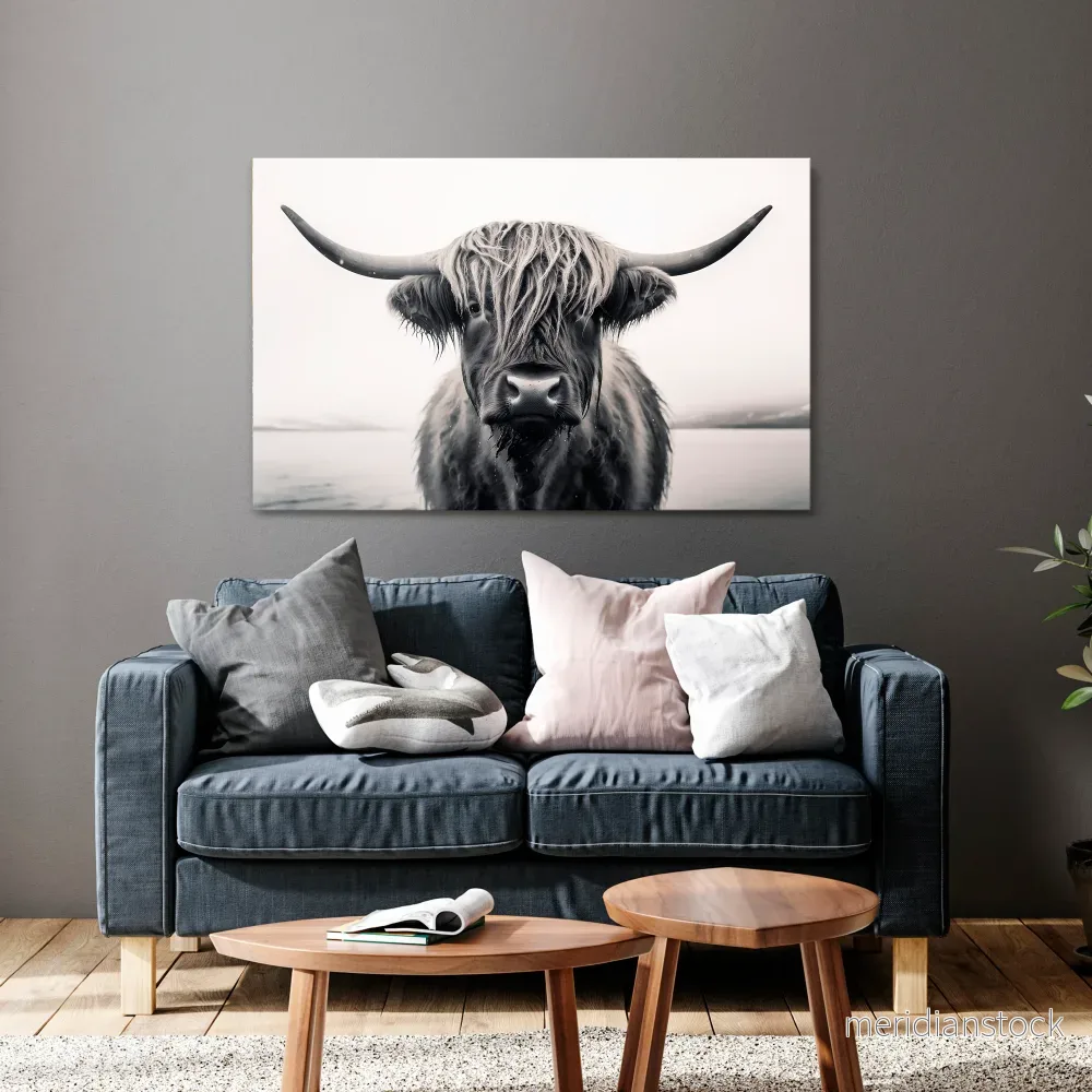 GENTLE GIANT STARE Horizontal Canvas Print - Bild 2