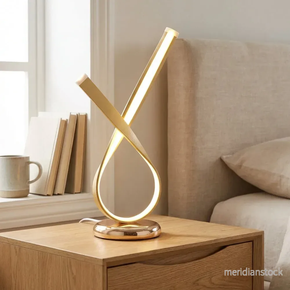 Minimalistisk LED-bordslampa - Glowria