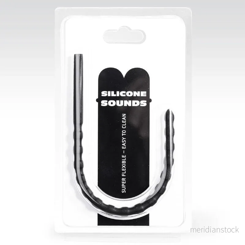 ALL BLACK - 6/8 MM SILICONE URETHRAL PROBE - Bild 2