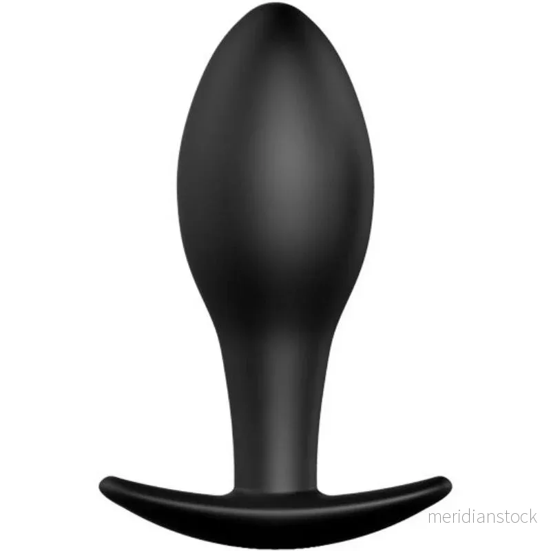PRETTY LOVE - ANAL PLUG SILICONE ANCHOR 8.5 CM BLACK